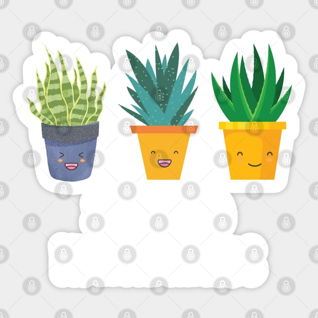 Say Aloe To My Little Friends Sticker by AimarsKloset